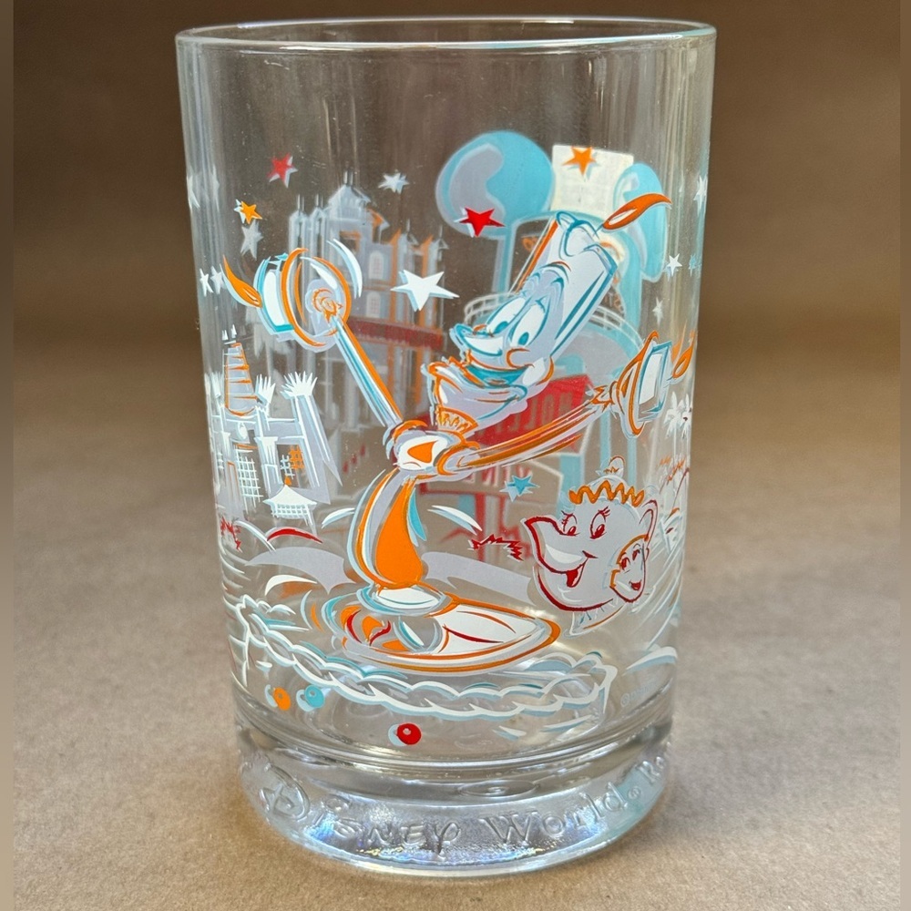 1996 Walt Disney World 25th Anniversary McDonalds Glass.